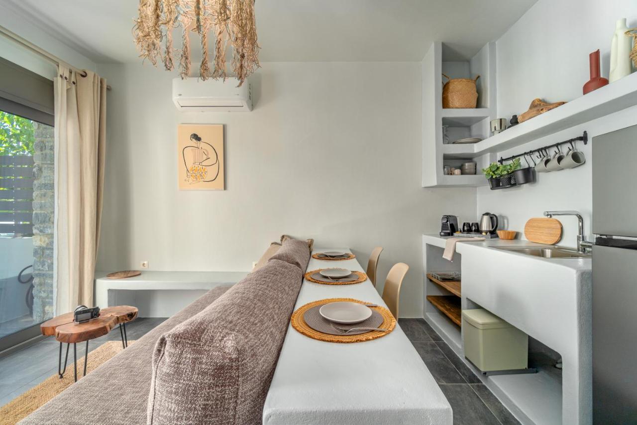La Perla Suites Ájoi Apósztoli Kültér fotó
