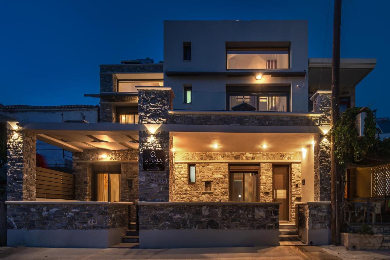 La Perla Suites Ájoi Apósztoli Kültér fotó