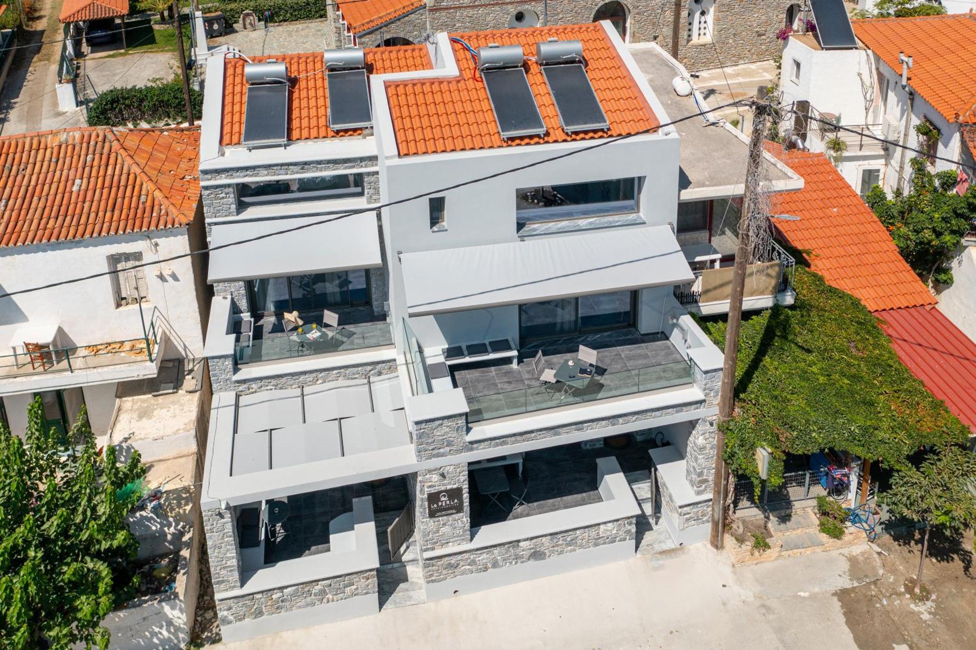 La Perla Suites Ájoi Apósztoli Kültér fotó
